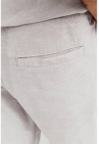 Jack & jones JUNIOR broek JPSTKANE JJSUMMER lichtgrijs Jongens Stretchkatoen 128