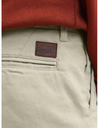 Jack & jones JUNIOR chino bermuda JJIBOWIE beige Korte broek Jongens Stretchkatoen 128 - Foto 3