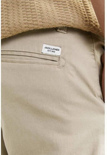 Jack & jones JUNIOR chino short JPSTDAVID JJCHINO beige Korte broek Jongens Stretchkatoen 134 - Foto 3