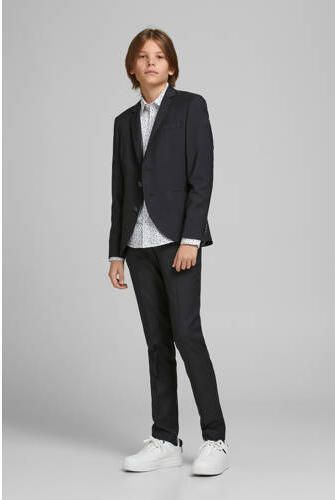 Jack & jones JUNIOR colbert JPRSOLARIS zwart Jongens Polyester Reverskraag 134 - Foto 4