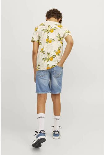 Jack & jones JUNIOR denim short JJICHRIS JJORIGINAL blue denim Korte broek Blauw 164 - Foto 2