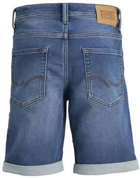 Jack & jones JUNIOR denim short JJIRICK JJICON blue denim 633 Korte broek Blauw Jongens Stretchdenim 140