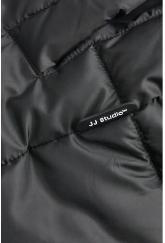 Jack & jones JUNIOR gewatteerde jas zwart Jongens Polyester Capuchon Meerkleurig 128