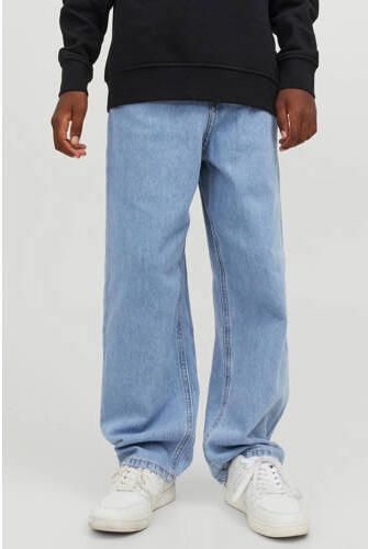 Jack & Jones Junior Relax fit jeans JJIALEX met Baggy Fit en hoge taille Slijtage-effecten modieus relaxed fit denim - Foto 4