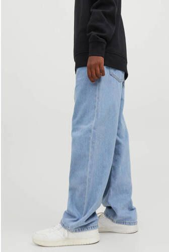 Jack & Jones Junior Relax fit jeans JJIALEX met Baggy Fit en hoge taille Slijtage-effecten modieus relaxed fit denim - Foto 5