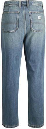Jack & jones JUNIOR high waist relaxed jeans JJICHRIS JJWORKER blue denim Blauw 128 - Foto 2