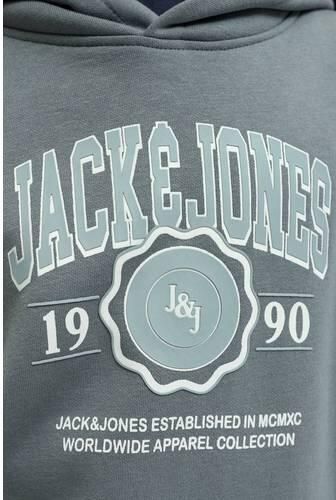 JACK & JONES JUNIOR hoodie grijsblauw Sweater Logo - Foto 12