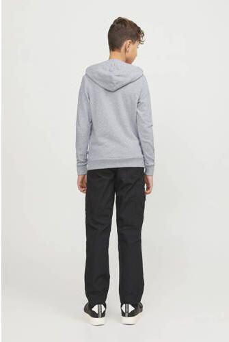 Jack & jones JUNIOR hoodie JJEBRADLEY SWEAT HOOD NOOS JNR grijs melange Sweater 116 - Foto 2