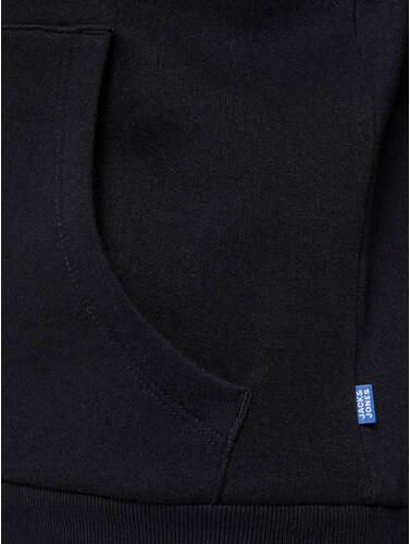 Jack & jones JUNIOR hoodie JJECORP met logo zwart Sweater Logo 140 - Foto 2