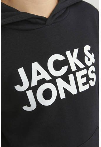 Jack & Jones Junior Hoodie JJECORP met print kangoeroezak onderhoudsvriendelijk - Foto 2