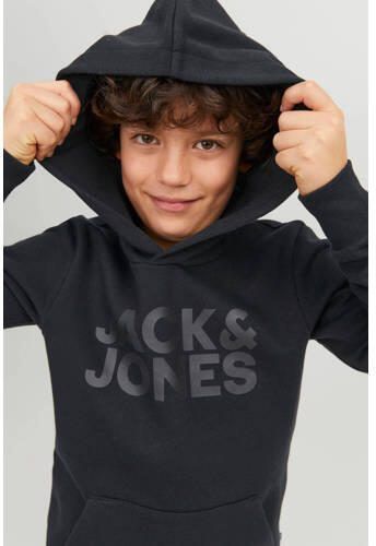 Jack & Jones Junior Hoodie JJECORP met print kangoeroezak onderhoudsvriendelijk - Foto 10