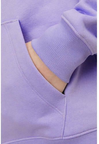 Jack & jones JUNIOR hoodie JJESTAR met tekst paars Sweater Tekst 128