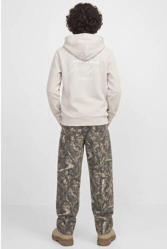 JACK & JONES JUNIOR hoodie met backprint beige Sweater Backprint - Foto 4