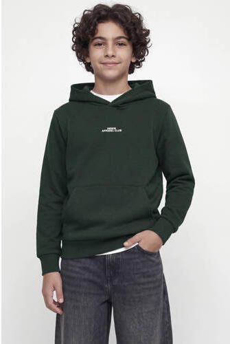 JACK & JONES JUNIOR hoodie met backprint donkergroen Sweater Backprint - Foto 3