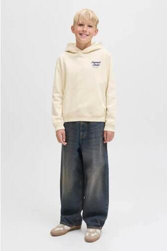JACK & JONES JUNIOR hoodie met backprint ecru Sweater Backprint - Foto 5