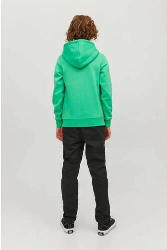 Jack & jones JUNIOR hoodie met logo groen Sweater Logo 164 - Foto 5