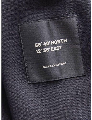 JACK & JONES JUNIOR hoodie zwart Sweater Effen - Foto 4