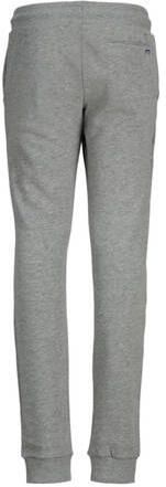 Jack & jones JUNIOR joggingbroek JJIGORDON grijs melange Jongens Katoen 152 - Foto 5