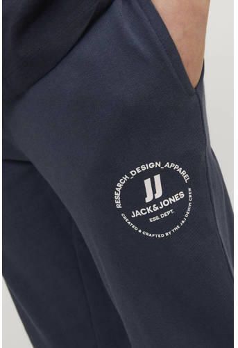 Jack & jones JUNIOR joggingbroek JPSTGORDON JJSWIFT met logo donkerblauw Jongens Sweat 128 - Foto 4