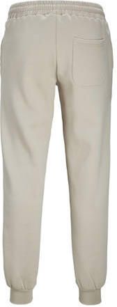 Jack & jones JUNIOR joggingbroek JPSTGORDON JJVESTERBRO met tekst ecru Jongens Sweat 128