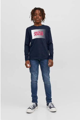 Jack & Jones Junior Shirt met lange mouwen JJECORP LOGO TEE PLAY LS O-NECK NOOS JNR