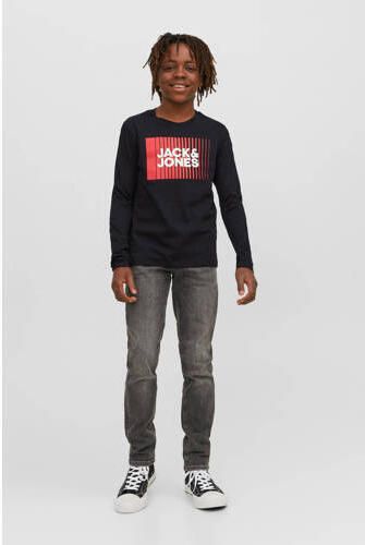 Jack & Jones Junior Shirt met lange mouwen JJECORP LOGO TEE PLAY LS O-NECK NOOS JNR - Foto 4