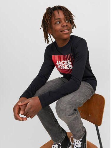 Jack & Jones Junior Shirt met lange mouwen JJECORP LOGO TEE PLAY LS O-NECK NOOS JNR - Foto 5