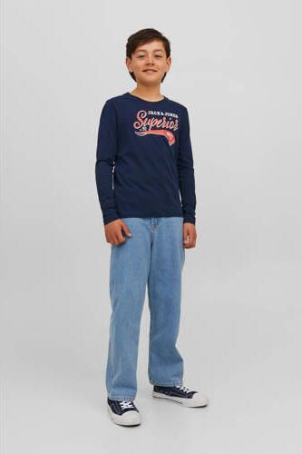 Jack & Jones Junior Shirt met lange mouwen JJELOGO TEE LS ONECK 2 COL AW23 NOOS JNR - Foto 3