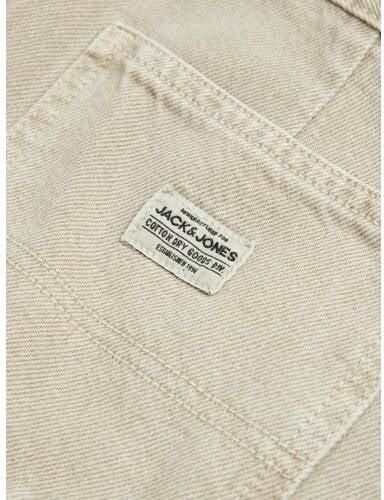 Jack & jones JUNIOR loose fit jeans JJIALEX JJCARPENTER beige Jongens Denim 152 - Foto 5