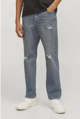 Jack & jones JUNIOR loose fit jeans JJICHRIS JJORIGINAL blue denim Blauw Jongens Katoen 128 - Foto 2