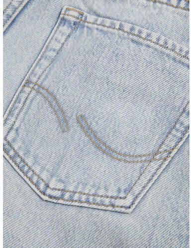 Jack & jones JUNIOR loose fit jeans JJICHRIS JJORIGINAL light blue denim Blauw 134 - Foto 2