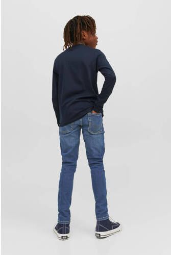 Jack & jones JUNIOR low waist skinny jeans JJILIAM JJORIGINAL blue denim Blauw Jongens Stretchdenim 158 - Foto 3