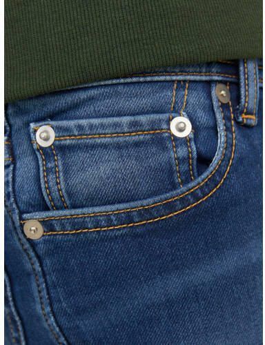 Jack & jones JUNIOR low waist slim fit jeans JJIGLENN JJORIGINAL blue denim Blauw Jongens Stretchdenim 116 - Foto 3