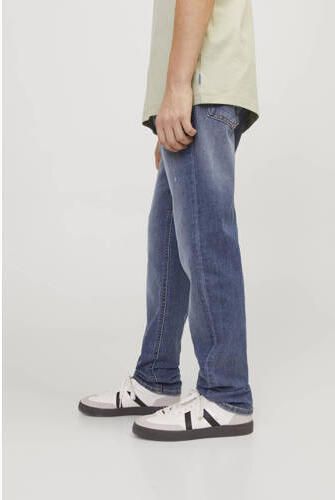 Jack & jones JUNIOR low waist slim fit jeans JJIGLENN JJORIGINAL blue denim Blauw Jongens Stretchdenim 128 - Foto 2