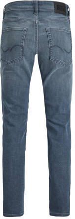Jack & jones JUNIOR low waist slim fit jeans JJIGLENN JJORIGINAL grey denim Grijs Jongens Stretchdenim 116 - Foto 4