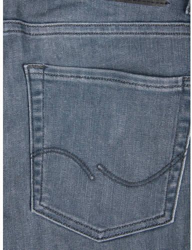 Jack & jones JUNIOR low waist slim fit jeans JJIGLENN JJORIGINAL grey denim Grijs Jongens Stretchdenim 116 - Foto 2