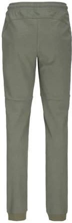 Jack & jones JUNIOR low waist slim fit joggingbroek JPSTWILL JJENCLOUD licht armygroen Jongens Sweat 140