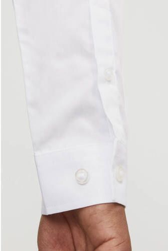 Jack & jones JUNIOR overhemd JJJOE wit Jongens Polyester Klassieke kraag 128 - Foto 2