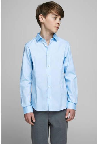 Jack & Jones Junior Overhemd met lange mouwen JPRPARMA cool elastisch combineerbaar effen modieus regular fit overhemdkraag - Foto 9