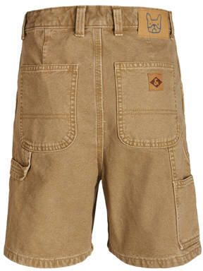Jack & jones JUNIOR regular fit casual short JJITONY lichtbruin Korte broek Jongens Katoen 128