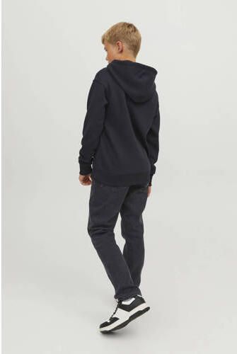 Jack & jones JUNIOR regular fit jeans JJICLARK JJORIGINAL black denim Zwart 128 - Foto 2