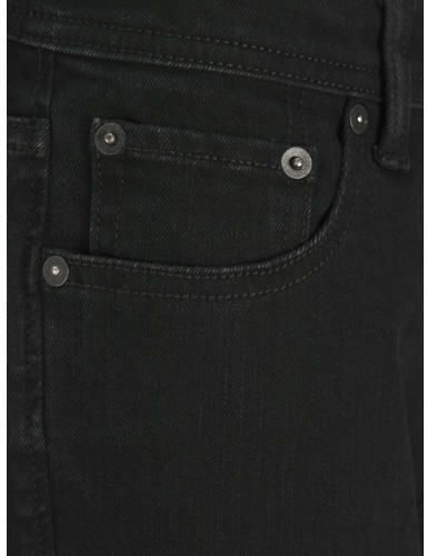 Jack & jones JUNIOR regular fit jeans JJICLARK JJORIGINAL black denim Zwart Jongens Stretchdenim 158 - Foto 3