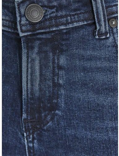 Jack & jones JUNIOR regular fit jeans JJICLARK JJORIGINAL blue denim am Blauw Jongens Stretchdenim 134