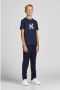 Jack & jones JUNIOR regular fit joggingbroek JPSTLOGO met logo donkerblauw Jongens Sweat 140 - Thumbnail 2
