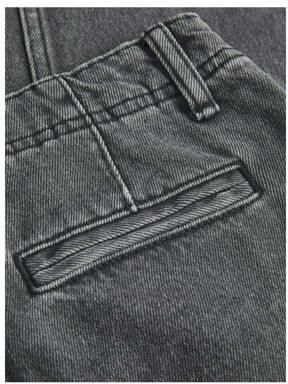JACK & JONES JUNIOR relaxed cargo jeans black denim Zwart Jongens Stretchdenim - Foto 4