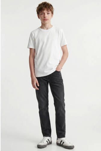 JACK & JONES JUNIOR relaxed fit loose fit jeans black denim (set van 3) Zwart - Foto 4