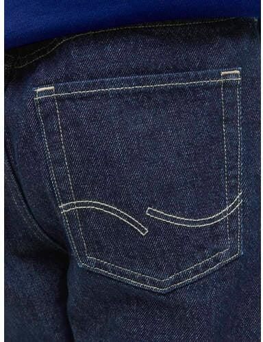 JACK & JONES JUNIOR relaxed high waist loose fit jeans dark blue denim Blauw - Foto 11