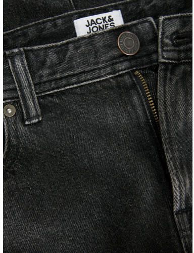 Jack & jones JUNIOR relaxed jeans JJICHRIS JJORIGINAL black denim Zwart 128 - Foto 2
