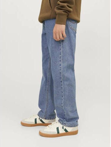 Jack & jones JUNIOR relaxed jeans JJICHRIS JJORIGINAL blue denim Blauw 140 - Foto 2