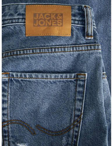 Jack & jones JUNIOR relaxed jeans JJICHRIS JJORIGINAL blue denim Blauw 128 - Foto 3